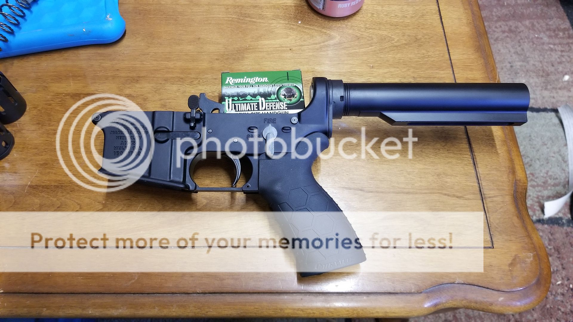 NEW Complete Anderson LOWER RECEIVER w/ VERY lightly used GEISSELE 2